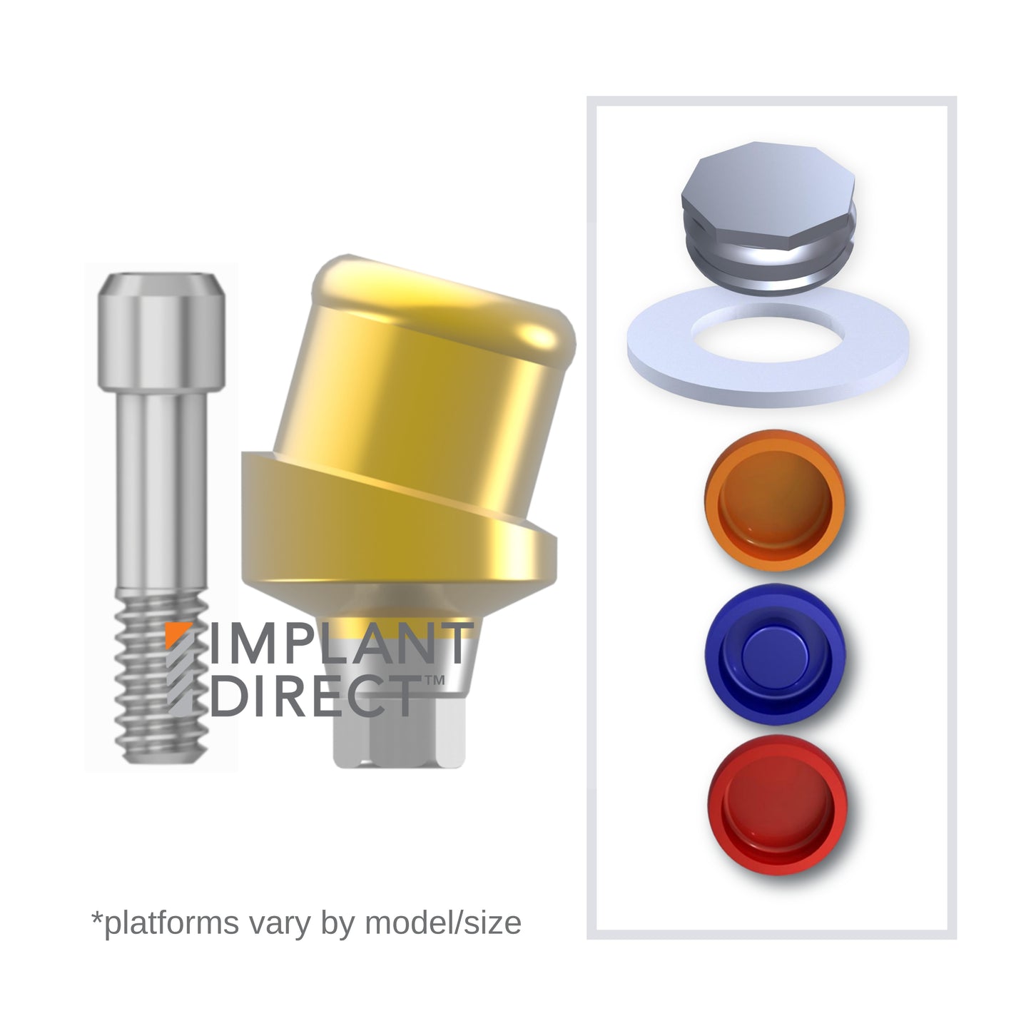 Implant Overdenture System - Implant Direct 15° Angled