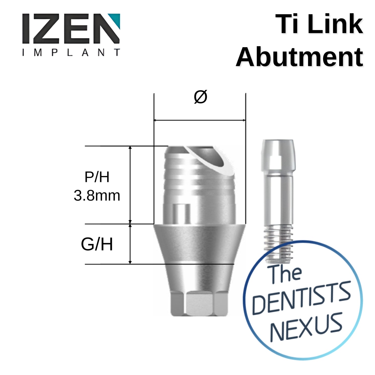 IZEN | ZENEX MULTI T-System Ti Link 4.0mm-7.0mmØ R/W Platform