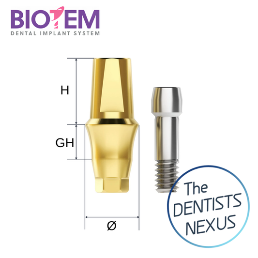 BIOTEM | Cemented Abutment (Stock)