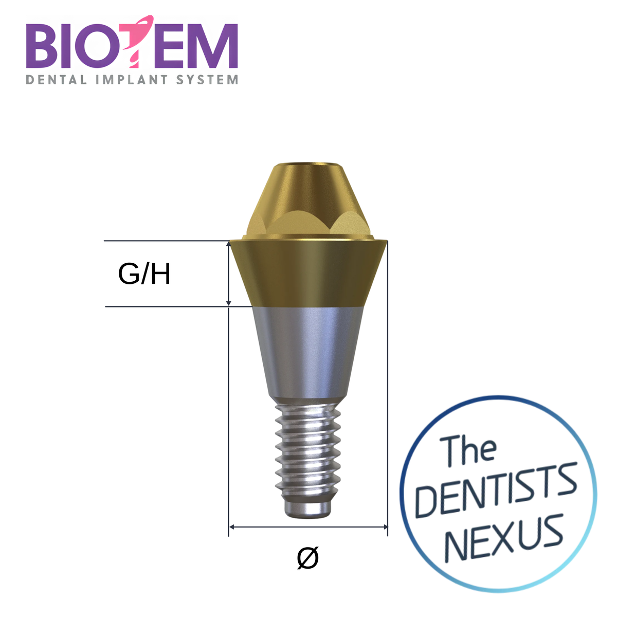 BIOTEM | Multi Unit Abutment - Straight